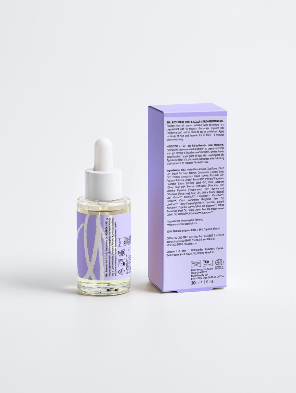 Rosemary Hair & Scalp Strengthening Oil