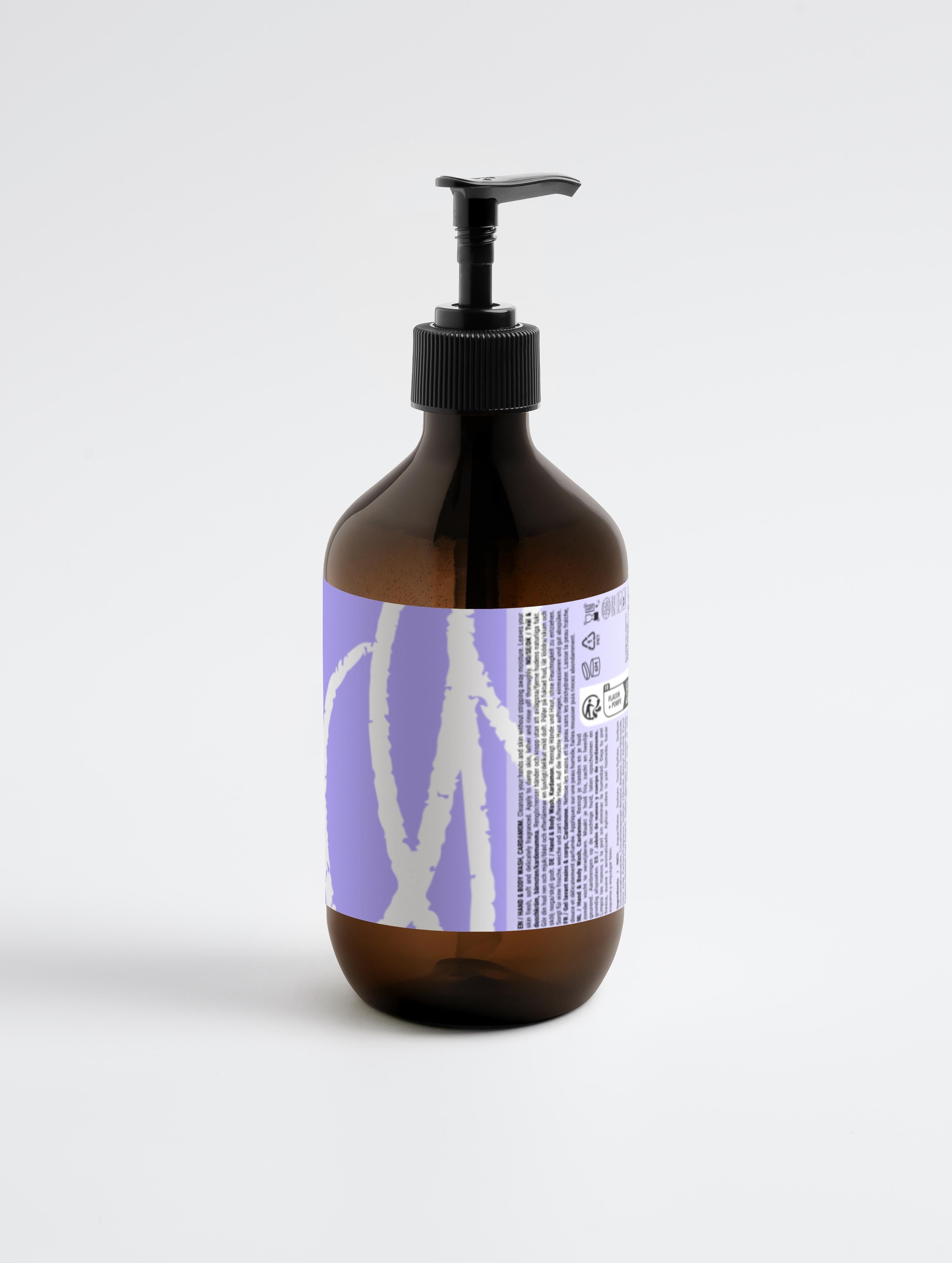 Hand & Body Wash, Ginger & Smoky Cardamom